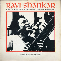 Ravi Shankar India's Master Musician / Recorded In London Vinyl LP USED