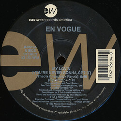 En Vogue My Lovin' (You're Never Gonna Get It) VINYL 12" USED