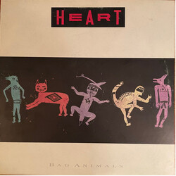 Heart Bad Animals Vinyl LP USED