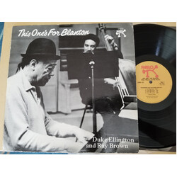 Duke Ellington / Ray Brown This One's For Blanton Vinyl LP USED