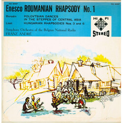 George Enescu / Alexander Borodin / Franz Liszt / Orchestre Symphonique De La Radiodiffusion Nationale Belge, Bruxelles / Franz André Roumanian Rhapso