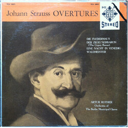 Johann Strauss Jr. / Artur Rother / Orchester Der Städtischen Oper Berlin Johann Strauss Overtures Vinyl LP USED