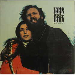 Kris Kristofferson & Rita Coolidge Full Moon Vinyl LP USED