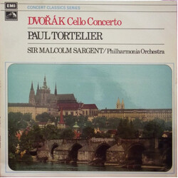 Antonín Dvořák / Paul Tortelier / Philharmonia Orchestra / Sir Malcolm Sargent Cello Concerto Vinyl LP USED