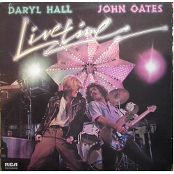 Daryl Hall & John Oates Livetime Vinyl LP USED
