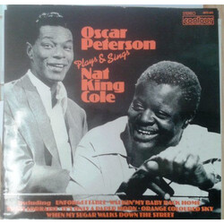 Oscar Peterson Plays & Sings Nat King Cole Vinyl LP USED