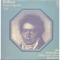 Ludwig van Beethoven / Hans Richter-Haaser / Philharmonia Orchestra / István Kertész Piano Concerto No.4 Vinyl LP USED