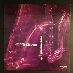 Charlie Parker Charlie Parker Memorial Vol. 1 Vinyl LP USED