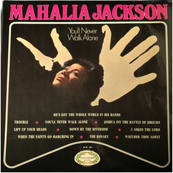 Mahalia Jackson You'll Never Walk Alone Vinyl LP USED