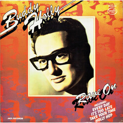 Buddy Holly Rave On Vinyl LP USED