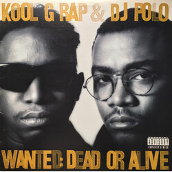 Kool G Rap & D.J. Polo Wanted: Dead Or Alive Vinyl LP USED