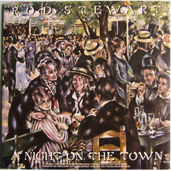 Rod Stewart A Night On The Town Vinyl LP USED