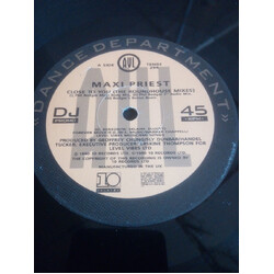 Maxi Priest Close To You (The Roundhouse Mixes) USED VINYL 12INCH PROMO