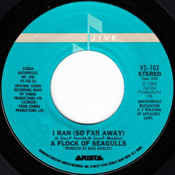 A Flock Of Seagulls I Ran (So Far Away) USED VINYL 7INCH 45 RPM SINGLE STYRENE STEREO