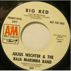 Julius Wechter / Baja Marimba Band Big Red / Peru '68 USED VINYL 7INCH 45 RPM SINGLE PROMO