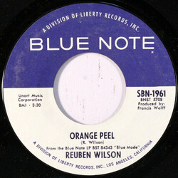 Reuben Wilson Orange Peel / Knock On Wood USED VINYL 7INCH 45 RPM STYRENE