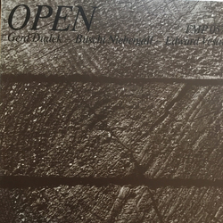 Gerd Dudek / Buschi Niebergall / Edward Vesala Open Vinyl LP USED