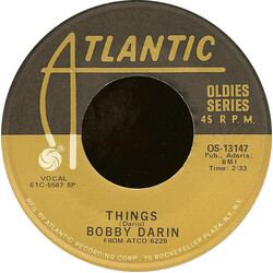 Bobby Darin Won't You Come Home Bill Bailey / Things USED VINYL 7INCH 45 RPM REISSUE