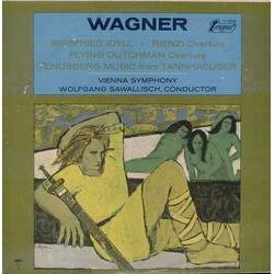 Richard Wagner / Wiener Symphoniker / Wolfgang Sawallisch Siegfried Idyll • Rienzi Overture • Flying Dutchman Overture • Venusberg Music From Tannhaeu