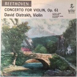 Ludwig van Beethoven / David Oistrach / Russian State Symphony Orchestra / Alexander Gauk Concerto For Violin, Op. 61 Vinyl LP USED
