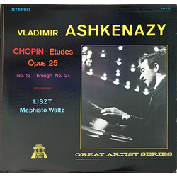 Vladimir Ashkenazy / Frédéric Chopin / Franz Liszt Etudes Opus 25 (No. 13 Through No. 24) / Mephisto Waltz Vinyl LP USED