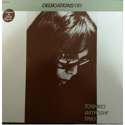 Toshiko Akiyoshi Trio Dedications (II) Vinyl LP USED