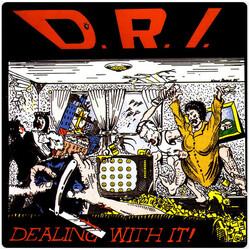 Dirty Rotten Imbeciles Dealing With It! Vinyl LP USED