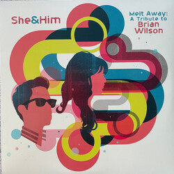 She & Him Melt Away: A Tribute to Brian Wilson Vinyl LP USED