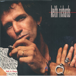 Keith Richards Talk Is Cheap Vinyl LP USED