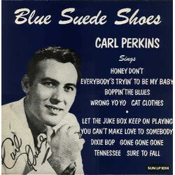 Carl Perkins Blue Suede Shoes Vinyl LP USED