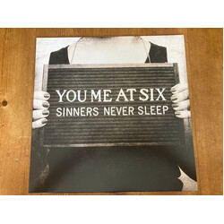 You Me At Six Sinners Never Sleep Vinyl LP USED