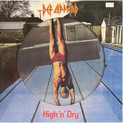 Def Leppard High 'N' Dry Vinyl LP USED