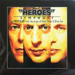 Philip Glass / David Bowie / Brian Eno "Heroes" Symphony Vinyl LP USED