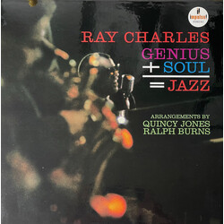 Ray Charles Genius + Soul = Jazz Vinyl LP USED