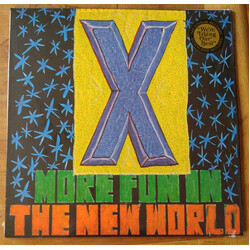 X (5) More Fun In The New World Vinyl LP USED