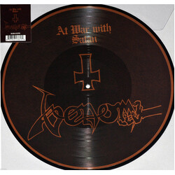 Venom (8) At War With Satan Vinyl LP USED