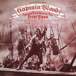 Charles Gerhardt / National Philharmonic Orchestra Captain Blood — Classic Film Scores For Errol Flynn Vinyl LP USED
