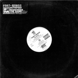 Fort Minor Petrified / Remember The Name USED VINYL 12INCH SINGLE
