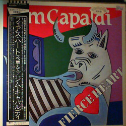 Jim Capaldi Fierce Heart Vinyl LP USED