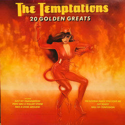 The Temptations 20 Golden Greats Vinyl LP USED