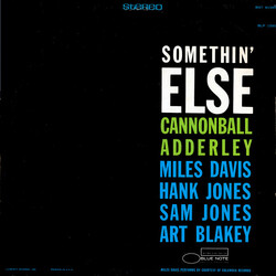 Cannonball Adderley Somethin' Else Vinyl LP USED