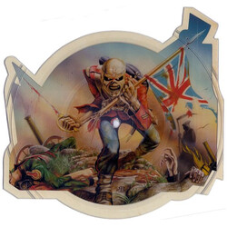 Iron Maiden The Trooper USED VINYL 7INCH 45 RPM SHAPE SINGLE PICTURE DISC