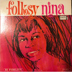 Nina Simone Folksy Nina Vinyl LP USED