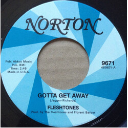 The Fleshtones / Los Straitjackets Gotta Get Away / 2000 Light Years From Home USED VINYL 7INCH 45 RPM SINGLE