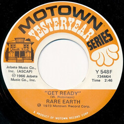 Rare Earth Get Ready / (I Know) I'm Losing You USED VINYL 7INCH 45 RPM REISSUE