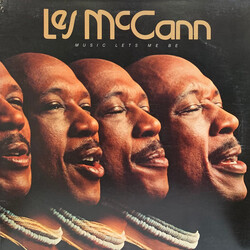 Les McCann Music Lets Me Be Vinyl LP USED