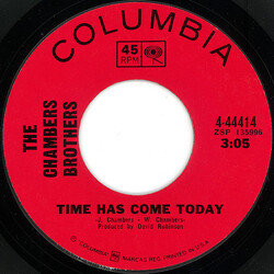 The Chambers Brothers Time Has Come Today USED VINYL 7INCH 45 RPM SINGLE STYRENE