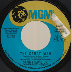 Sammy Davis Jr. The Candy Man / I Want To Be Happy USED VINYL 7INCH 45 RPM SINGLE STYRENE
