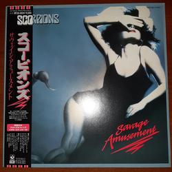 Scorpions Savage Amusement Vinyl LP USED