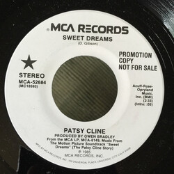 Patsy Cline Sweet Dreams USED VINYL 7INCH 45 RPM PROMO STEREO